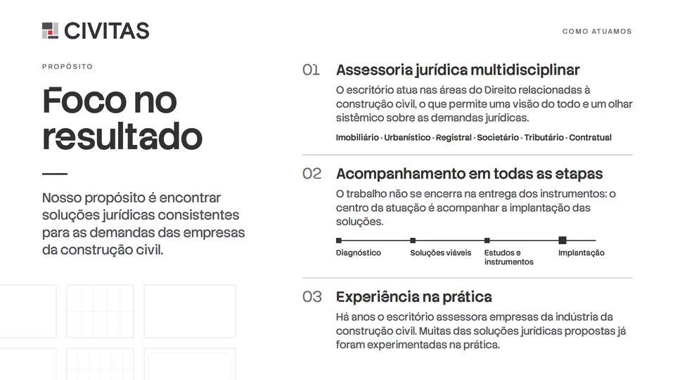Apresentação do evento: como atuamos